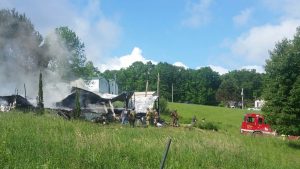 Snake Hill Road trailer total loss